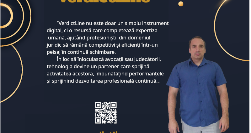 Adrian Nicolau, CEO al platformei juridice VerdictLine.com, prezintă soluții inovatoare pentru documentarea infracțiunilor precum Uzurparea funcţiei, Folosirea abuzivă a funcţiei în scop sexual, și Neglijenţa în serviciu cu ajutorul inteligenței artificiale. VerdictLine.com oferă avocaților și practicienilor acces rapid la referințe legislative și jurisprudențiale, facilitând analiza detaliată a spețelor penale din România.