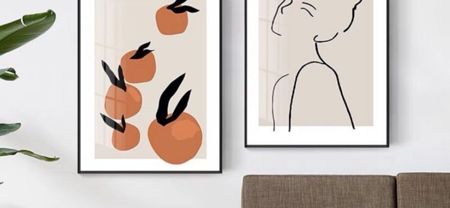 tablou living modern