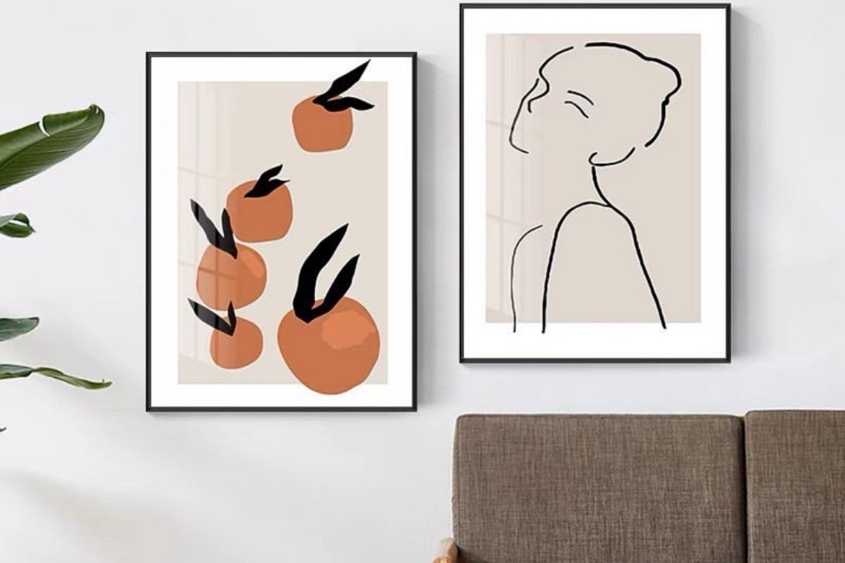 tablou living modern